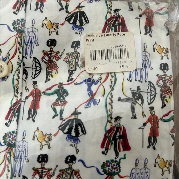 Simon Carter Multicolor Patterned Shirt - Picture 5 of 5